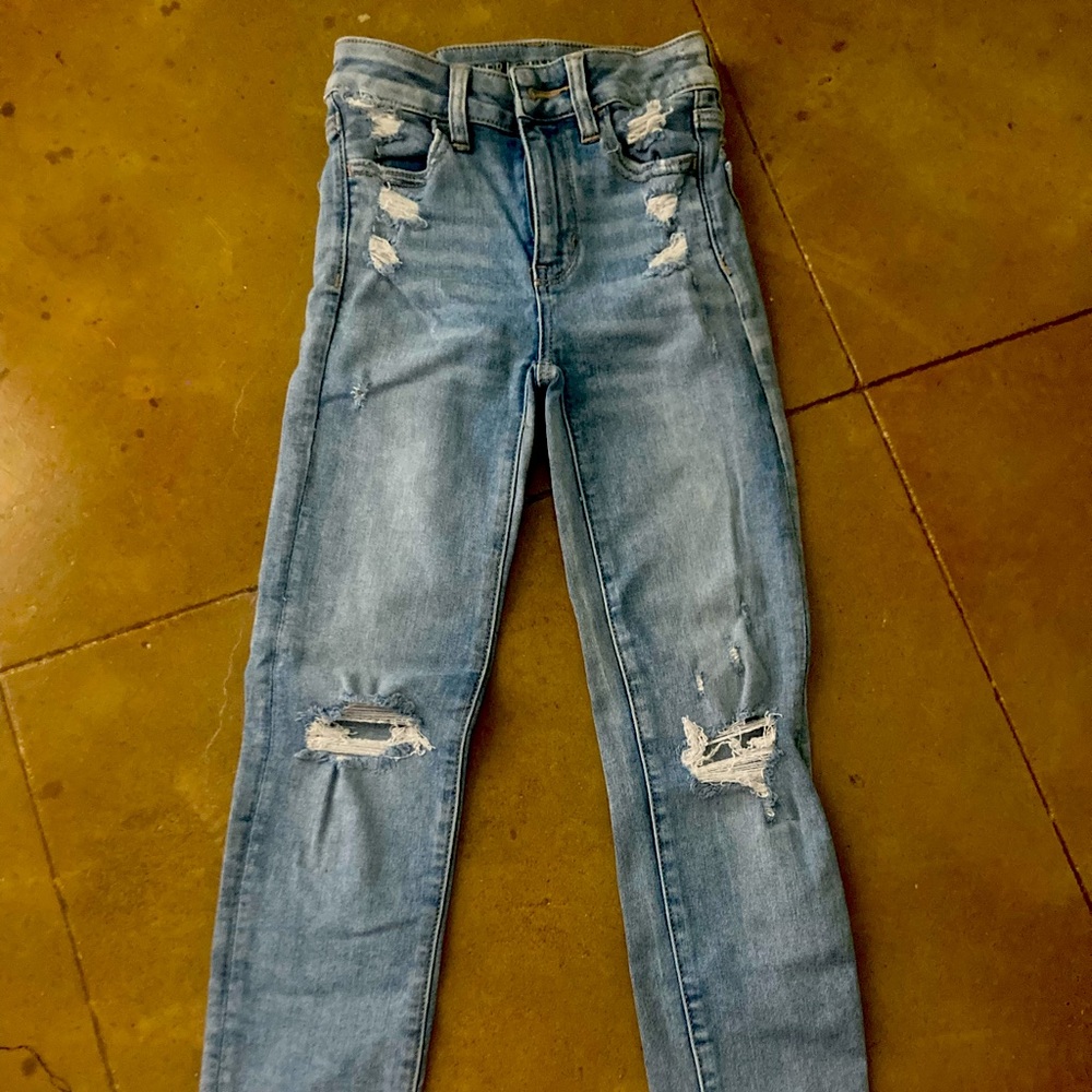 American Eagle Next Level Stretch Jeans size 000 regular. New without tags